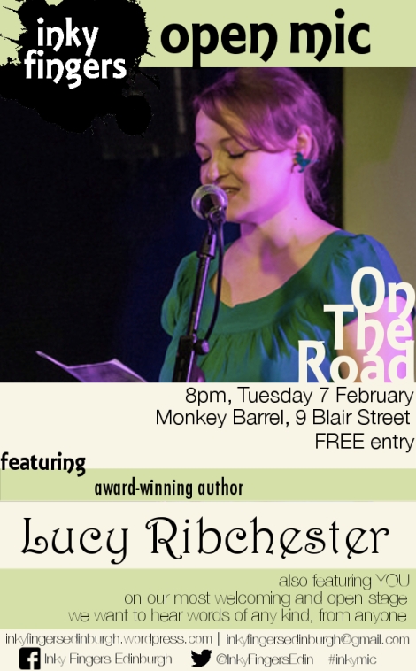 OTR Lucy Ribchester open mic